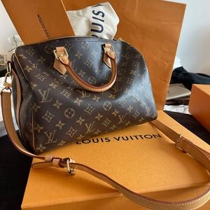 Excellent Louis Vuitton Speedy Bandoulière 30